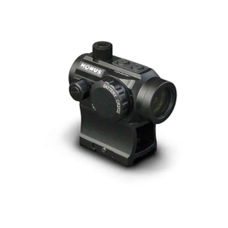 Konus Nuclear 7217 Red Dot Sight 1x22mm 3 MOA Dual Illuminated Matte Black