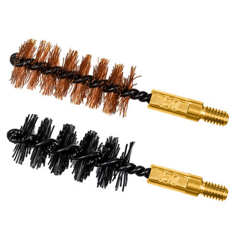 OTIS FG-350-NB .50 Cal Bore Brush 2-Pack Nylon & Bronze