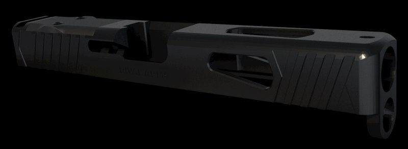 Rival Arms Precision Slide for Glock 17 Gen 4 Optic Cut (RA10G106A)
