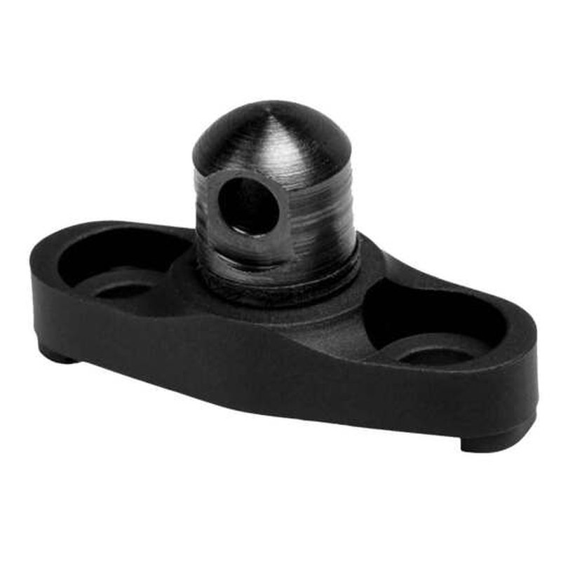 GrovTec M-LOK Flanged Stud Sling Mount (Black) - Aluminum
