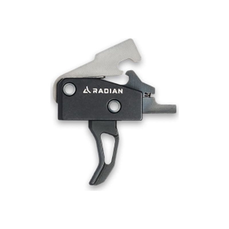 Radian Weapons ACC001 Vertex Single-Stage, Curved Face, 3.50-4 lbs, Black, Fits AR-Platform