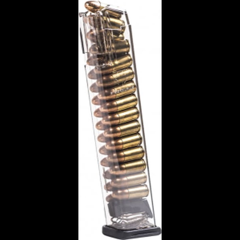 ETS Group GLK-9-170 Glock 9 27rd 9mm magazine polymer clear (G17/19/26/34)