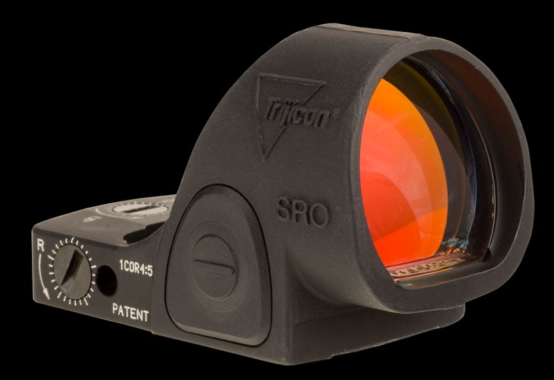 Trijicon SRO Matte Black 1 x 0.98 x 0.89 Red Dot 2.5 MOA