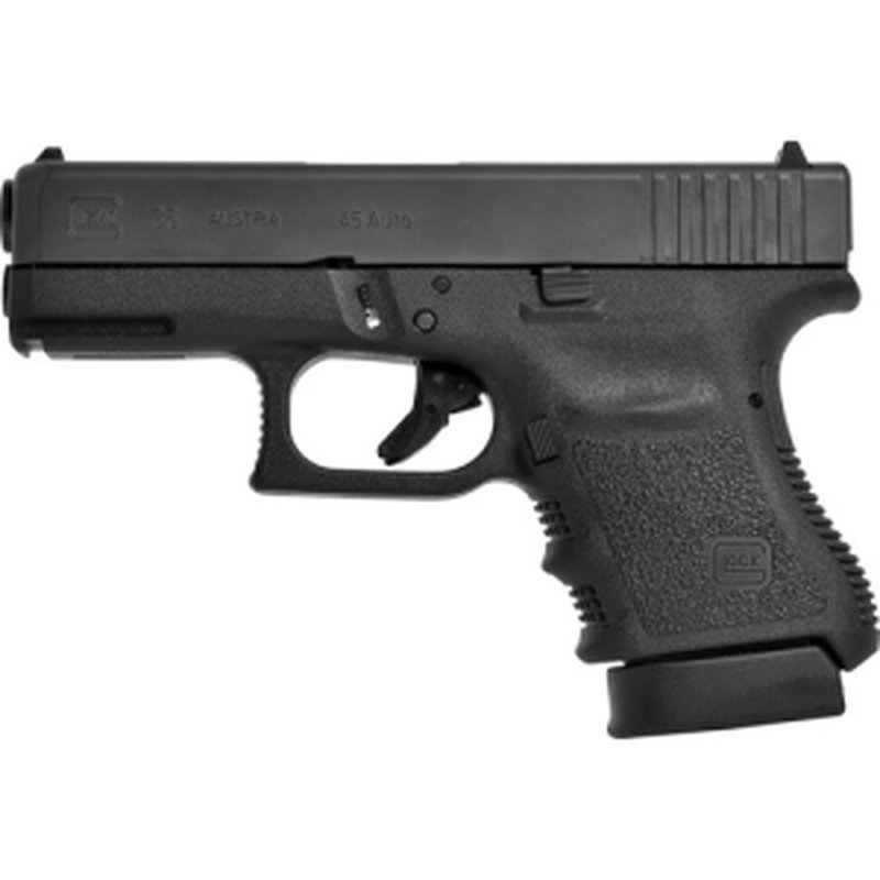 Glock G36 45 ACP 3.78in 6rd Pistol Black
