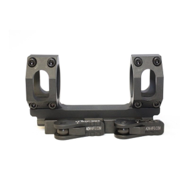American Defense Recon-S QD 1-Piece Picatinny Scope Mount 30mm Rings AR-15 Matte Black