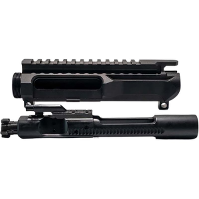 AR-STONER Left Hand Stripped AR-15 Billet Upper Receiver Aluminum Black with Bolt Carrier Group