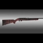 Hogue Ruger 10-22 Rubber OverMolded Stock .920 Diameter Barrel Channel Red Lava