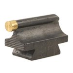 Williams Front Sight .343 Height .250 Width Steel Blue 3/32 Gold Bead