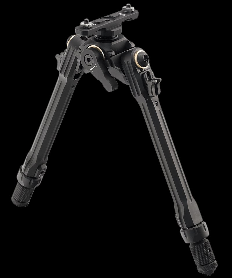 Leapers TLUBP01M M-LOK Rifle Bipod 8.5-11 in Adjustable Black Anodized