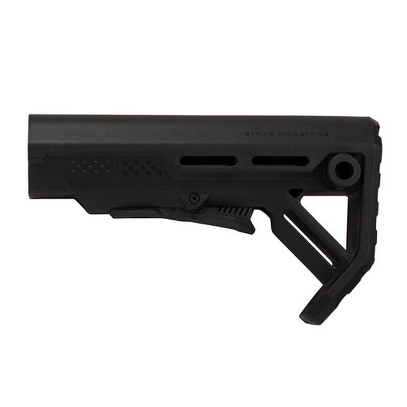 Strike Industries MOD1 AR15/M16 Rifle Stock, Mil-Spec Carbine, Black