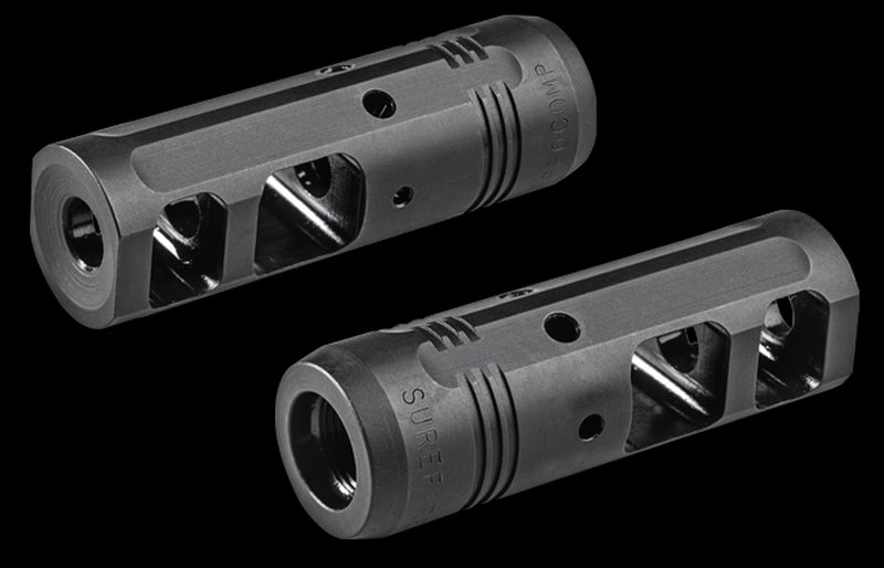 SureFire ProComp 7.62 Muzzle Brake 5/8-24 Threads Black Nitride