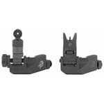 KNIGHTS ARMAMENT 45 Degree Offset Folding Micro Sights, 200-600 Met