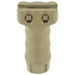 TangoDown Short Vertical Grip FDE Picatinny Stubby Grip