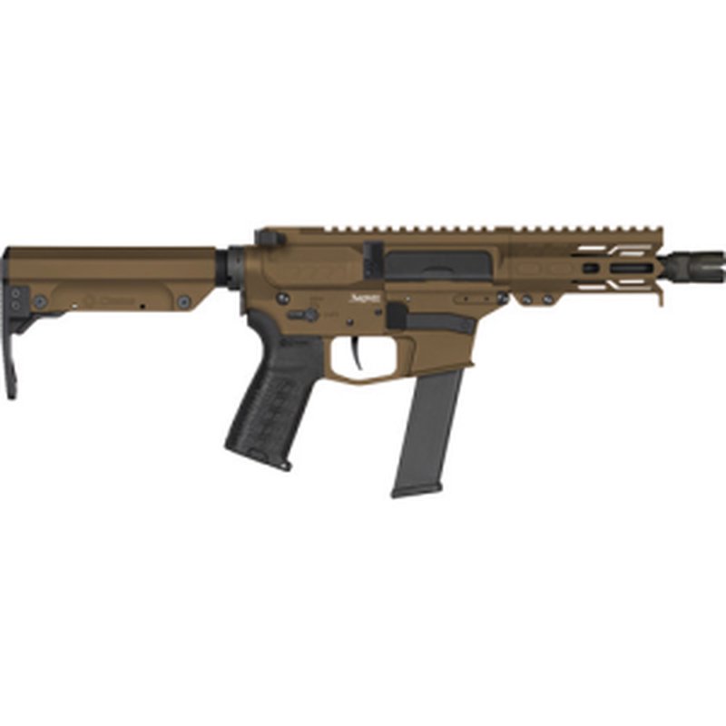 CMMG MkGs Banshee 40 S&W 5 Inch AR Pistol Midnight Bronze