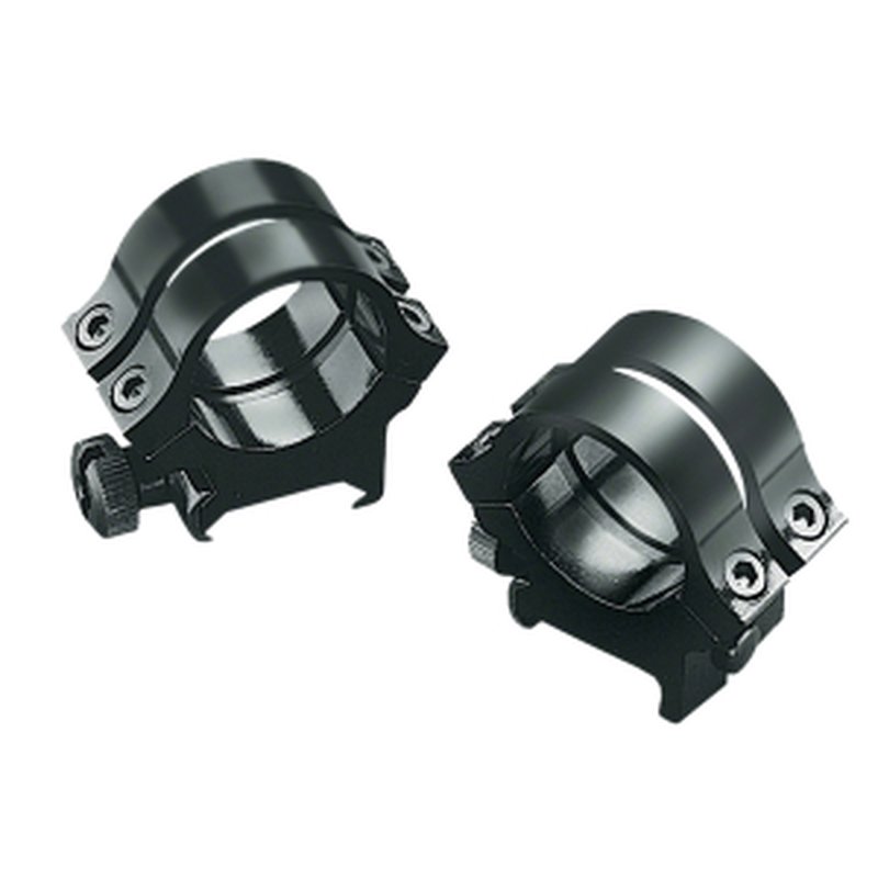 Weaver Quad-Lock 1in Medium Scope Rings for Weaver Top Mount Bases