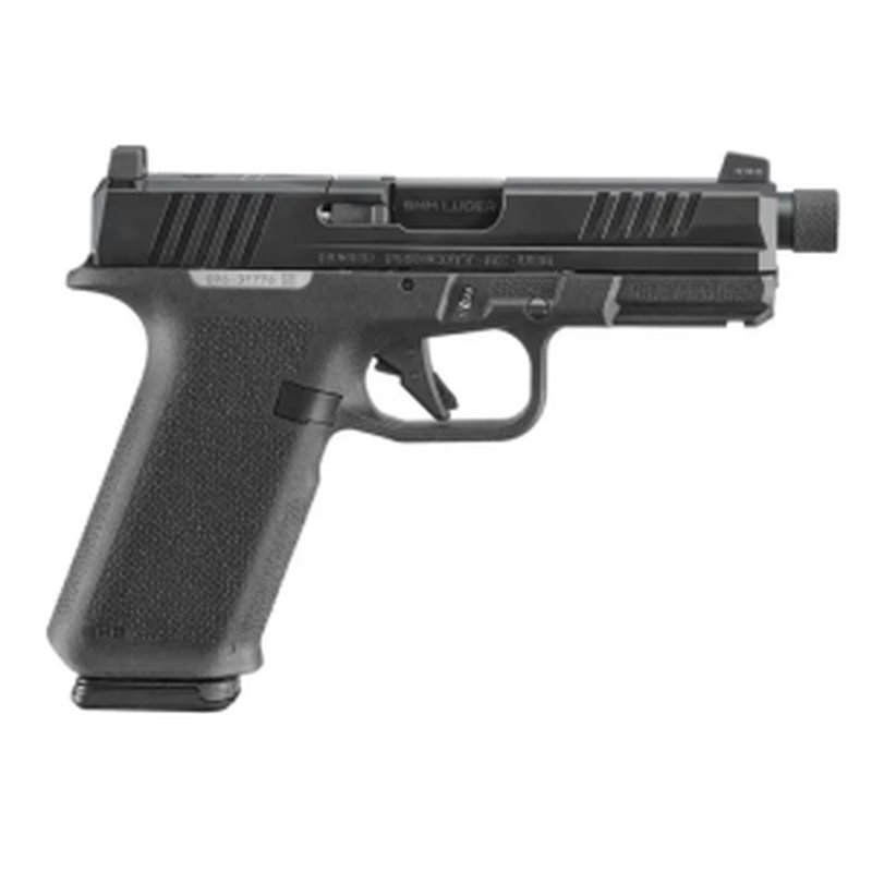 Ruger RXM 9mm Pistol 4.5 Inch Threaded Barrel Tritium Front Black