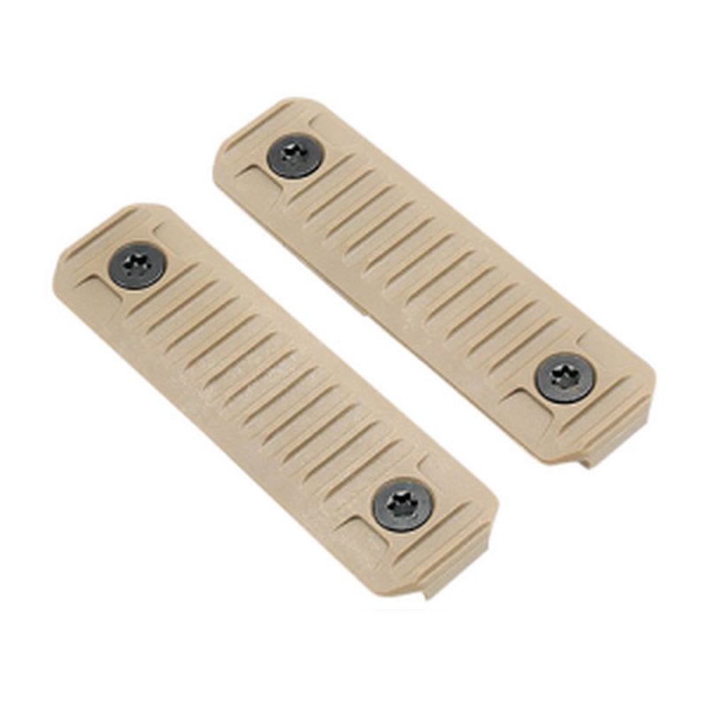 STRIKE INDUSTRIES AR Cable Management Rail Covers Long FDE (2pc/set)