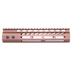 Guntec USA 4in Ultra Lightweight Thin M-LOK System Handguard w/ Monolithic Top Rail
