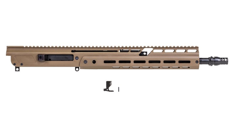 Barreled Upper Receiver Assembly, 300 AAC, 14.5\", FDE, Keymo, JAKL