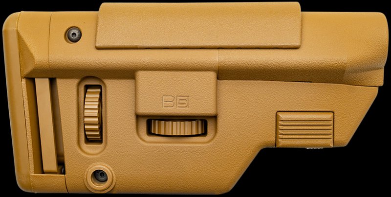 B5 Systems CPS1306 Precision Stock AR Platform Adjustable Synthetic Coyote Brown