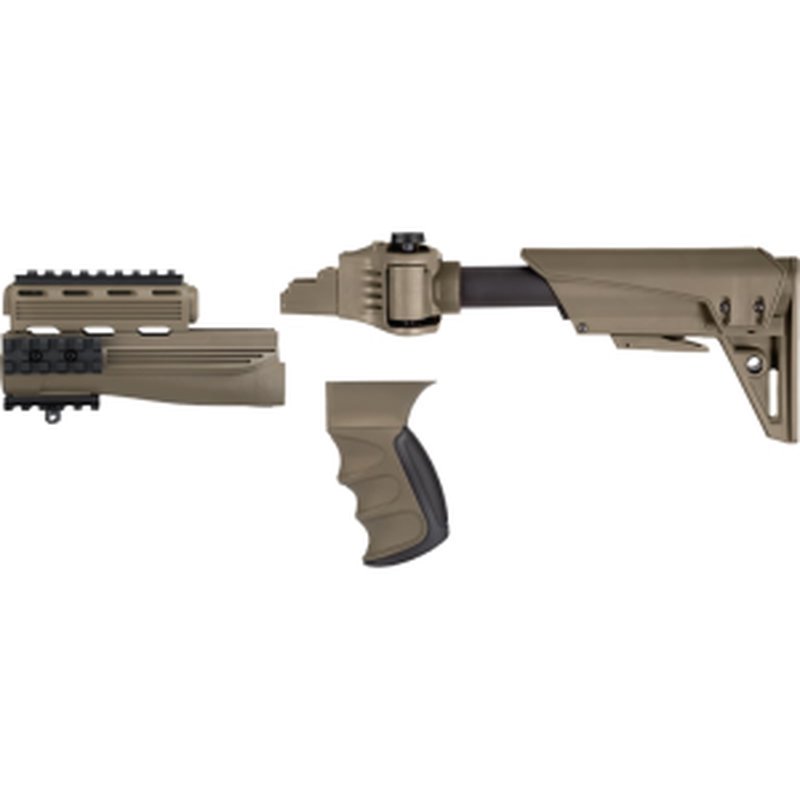 Advanced Technology S-Force AK-47 Six-Position Side-Folding Stock GEN2 with Handguards