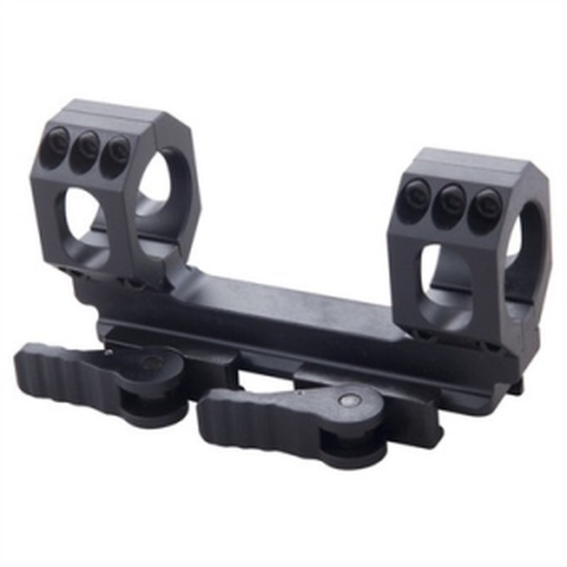 American Defense Recon-S QD 1-Piece Picatinny Scope Mount 1 Rings Matte Black