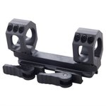 American Defense Recon-S QD 1-Piece Picatinny Scope Mount 1 Rings Matte Black