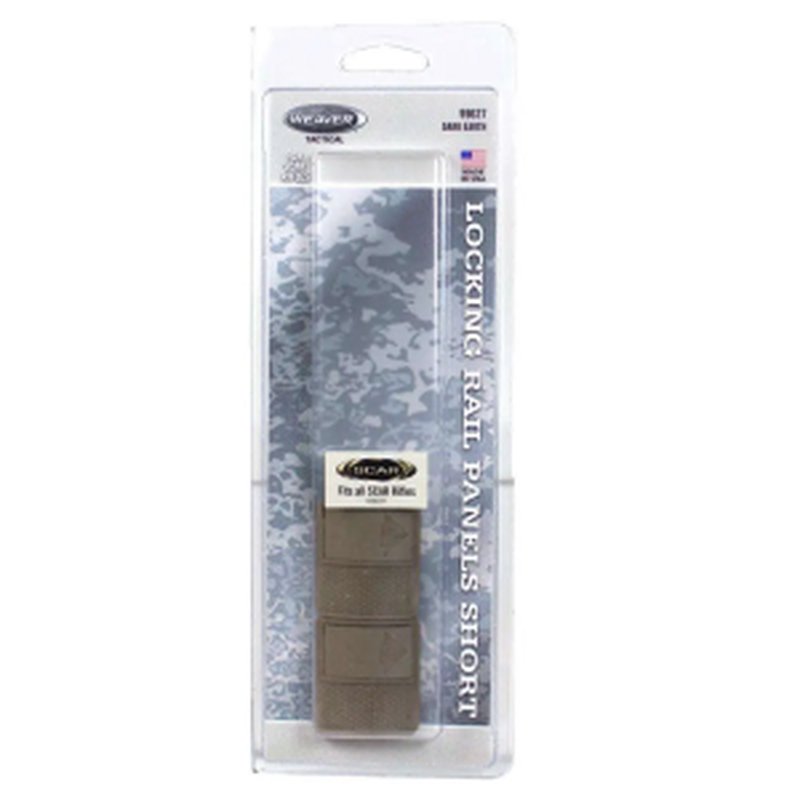 Weaver Optics SCAR Rail Panel Short FDE 2PK