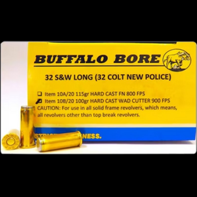 Buffalo Bore 45185LF20 .45 ACP +P 185gr Barnes TAC-XP Lead-Free Ammo (20)