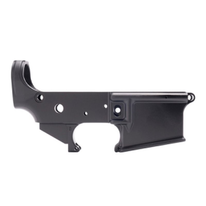 Anderson AM-15 No Logo Multi Caliber Stripped AR15 Lower Receiver - Black