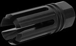 TacFire MZ1005N 6-Prong Flash Hider AR-Platform 1/2-28 Black Nitride Steel