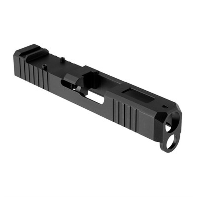 Brownells RMR-Cut Slide for Glock 26 Gen 1-4, Black Nitride