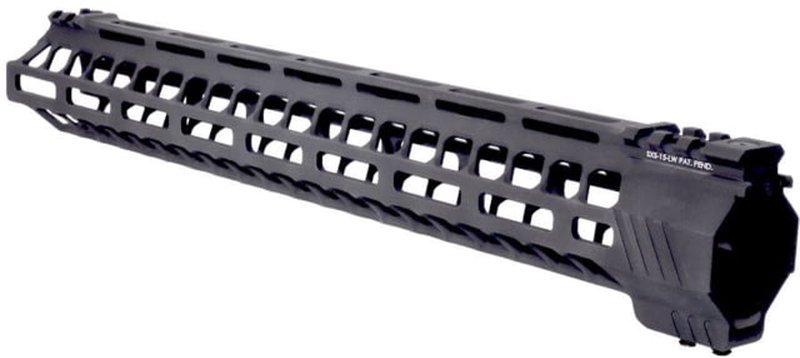 Samson 010615801 SXT Lightweight Handguard Series 15 M-Lok Black Anodized 6061-T