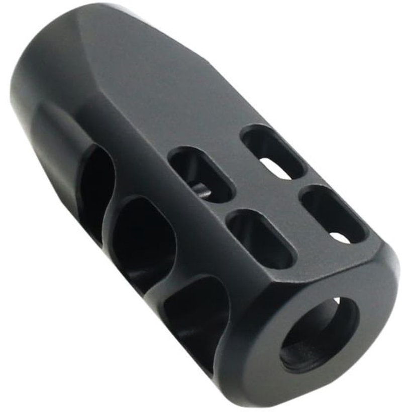 ABC RIFLE COMPANY AR-15 Mini Tanker Style Recoil Compensating Muzzle Brake MB15-FT