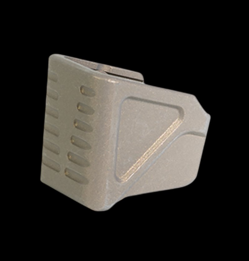 Timber Creek Outdoors GLMEPBB Glock 17/19 Mag Extension Plate Burnt Bronze