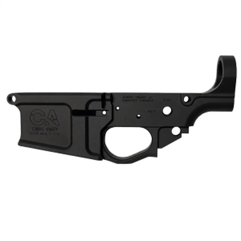 Combat Armory CA10 Stripped AR-10 Lower Black Anodized 7075
