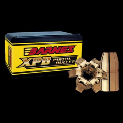 Barnes 357 140gr XPB Flat Base Bullets (20 BX) - 716876357147