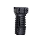 NCStar VG116 1913 Vertical Grip, Grip, Reinforced Polymer, Black, Textured Finish, Storage Compartment.