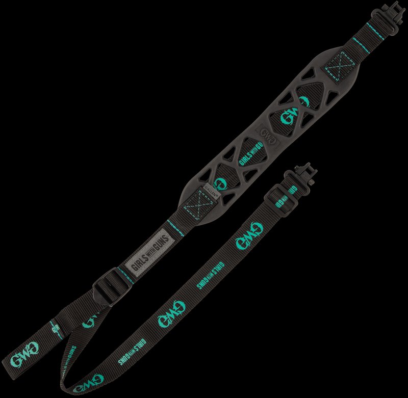 Girls With Guns 8274 Black Label Sling 22.5-39 in Black Rubber Adjustable
