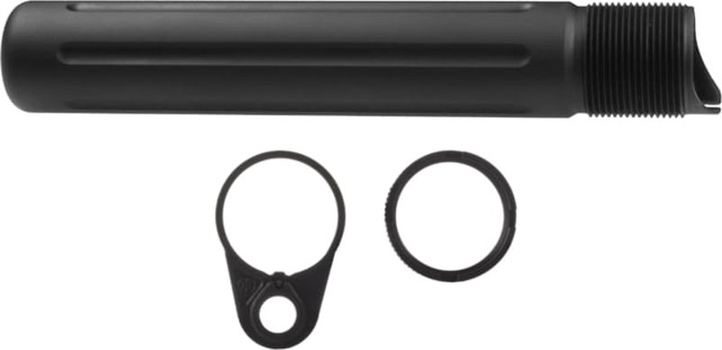 Primary Weapons Systems Enhanced Pistol Buffer Tube Ratchet Lock Castle Nut Endplate 4G2BTPB1