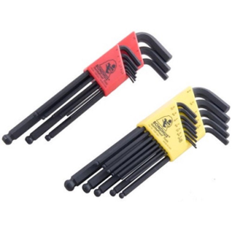 Bondhus BallDriver Hex Key L-Wrench Set 22-Piece Standard & Metric Combo