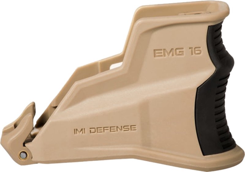 IMI Defense Ergonomic Over Molded Magwell Grip for AR-15 (Polymer, Matte)