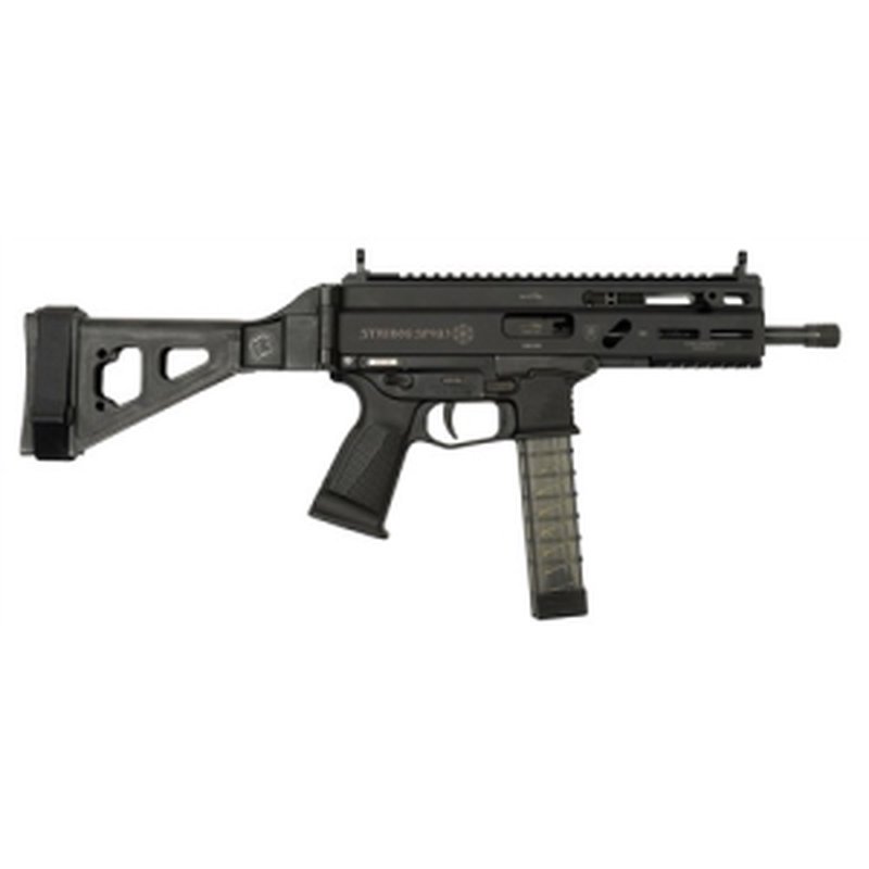 Grand Power Stribog SP9A3 9mm Pistol w/ SB Brace