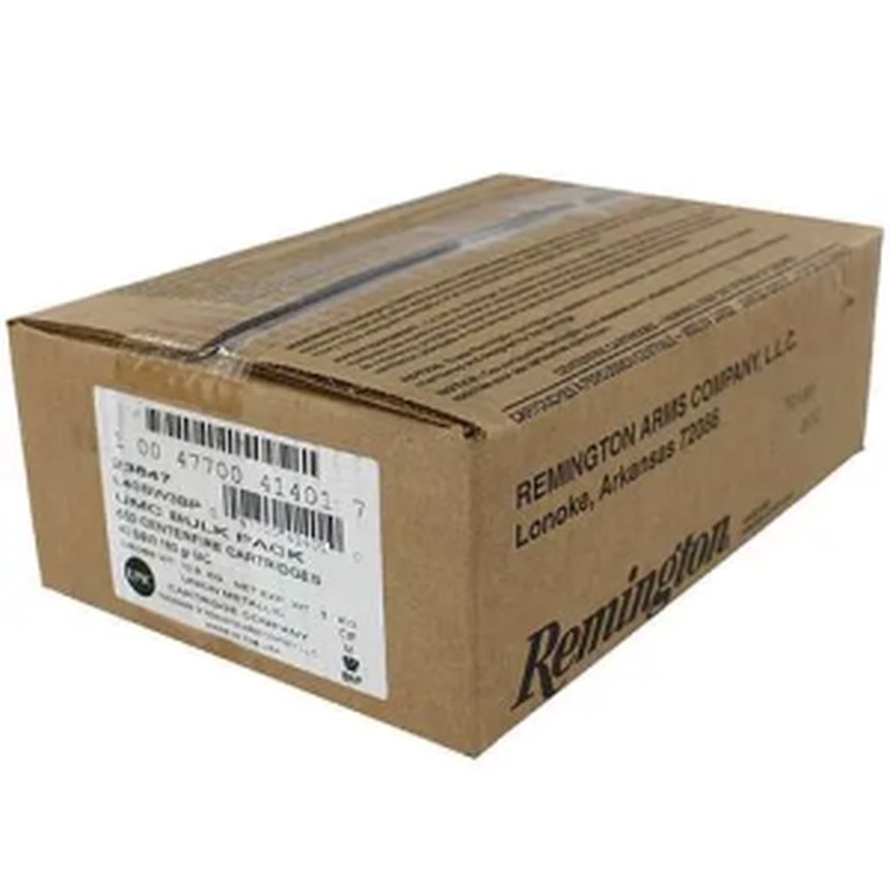 Remington UMC 40 S&W 180 Grain FMJ Ammo 650 Round Pack