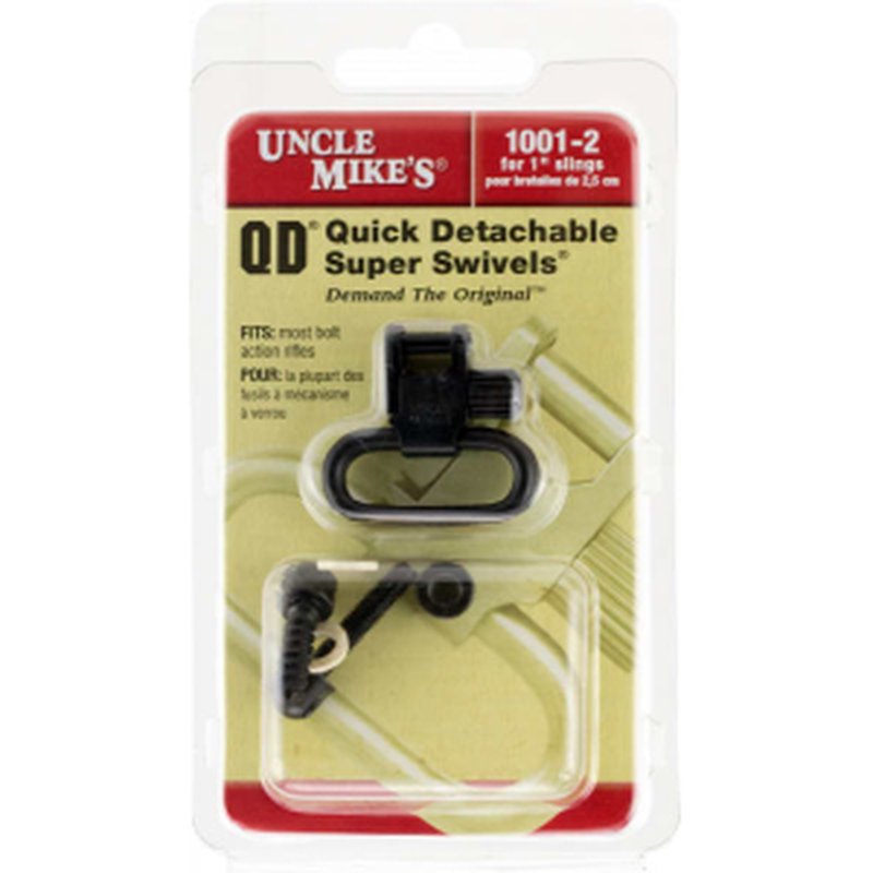 Uncle Mikes 1592-2 Quick Detach 1" Sling Swivels Winchester 101/201