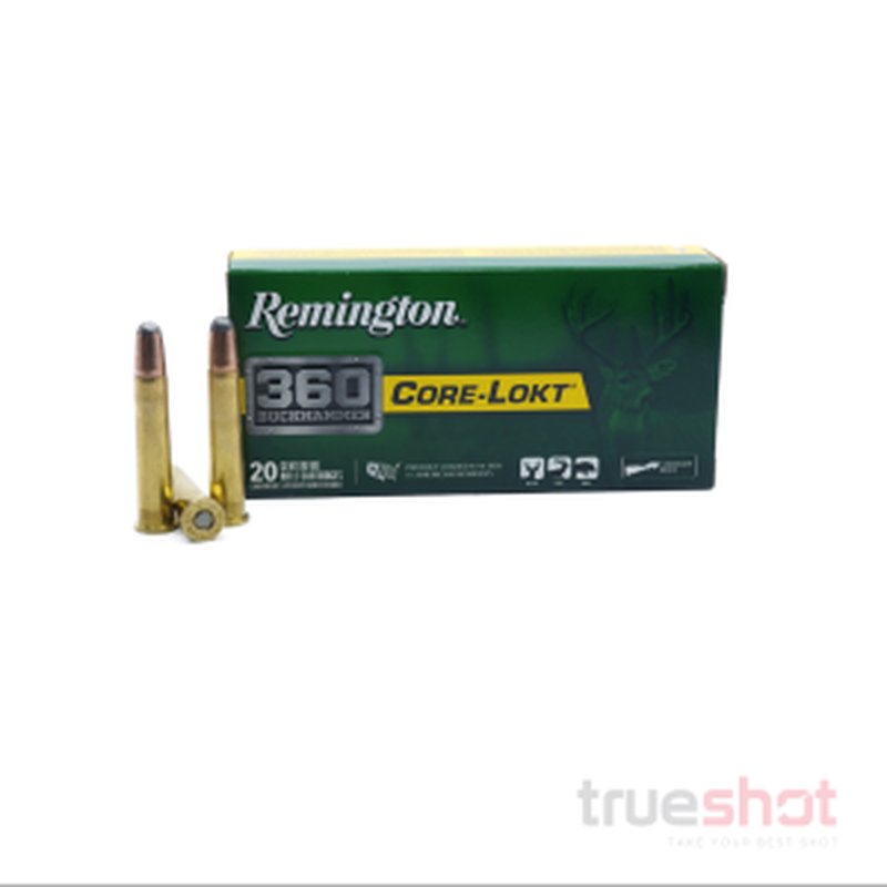 Remington 360 Buckhammer 200 Grain Core-Lokt Soft Point (SP) Ammo