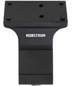 Monstrum 45 Degree Micro Red Dot Picatinny Mount ZD20 (Docter Footprint) Black