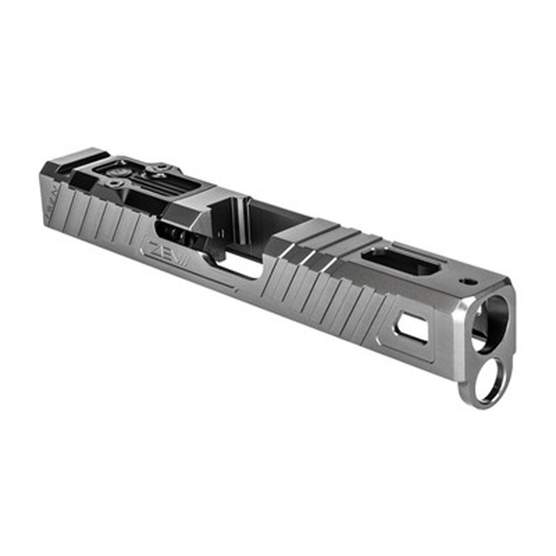Zev Omen Stripped G19 Gen 4 Slide (Gray) 9mm