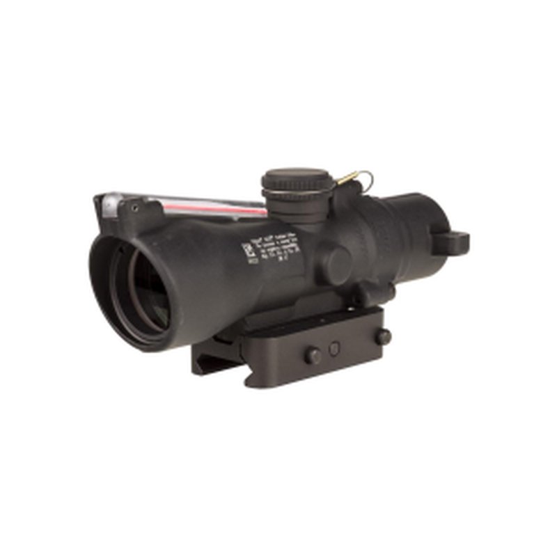 Trijicon Compact ACOG 3x24 Rifle Scope Low Height Red Horseshoe/Dot .223/55gr Illuminated Black