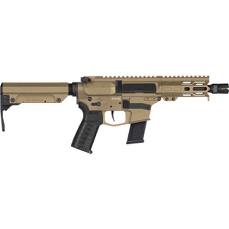 CMMG MkG Banshee 45 ACP AR Pistol 5 Inch Coyote Tan
